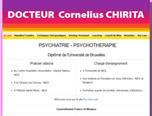 Tablet Screenshot of docteurcorneliuschirita.com